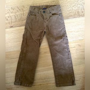 Janie and Jack boys corduroy pants size 4
